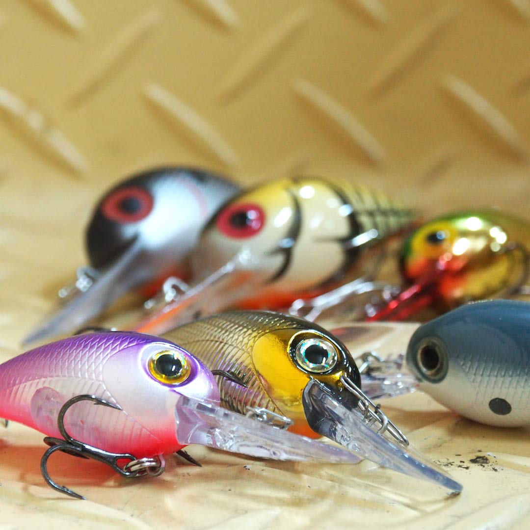 Amazon.com : Storm Wiggle Wart MadFlash Bait, 2-Inch, Ghost